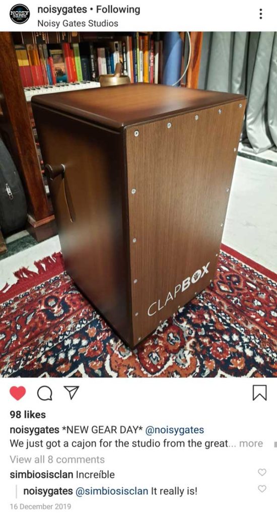 CB65 Adjustable Cajon Clapbox